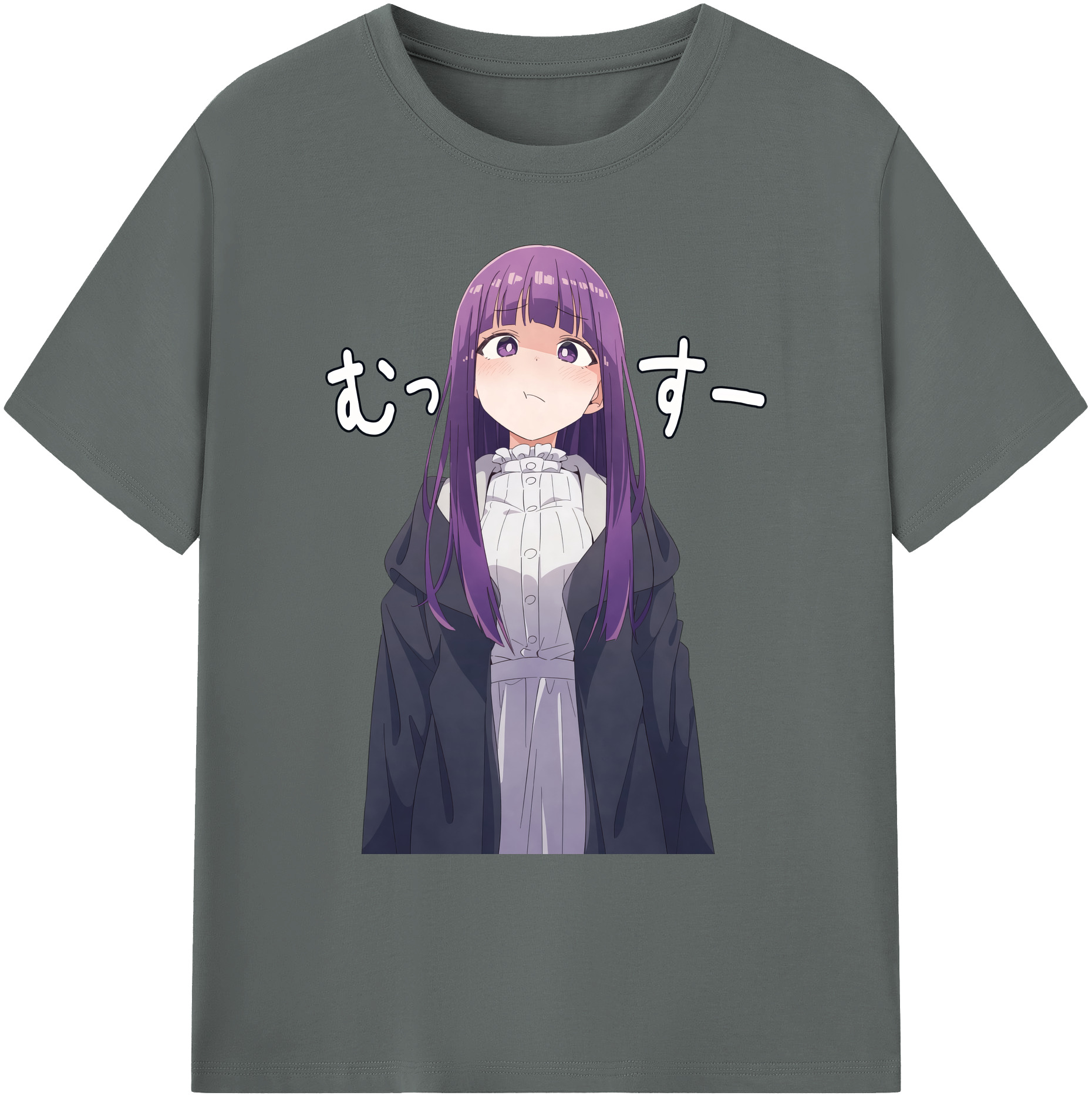 （画像用） 葬送のフリーレン Frieren 綿100％ メンズ半袖Tシャツ｜肌触りやわらか＆通気性